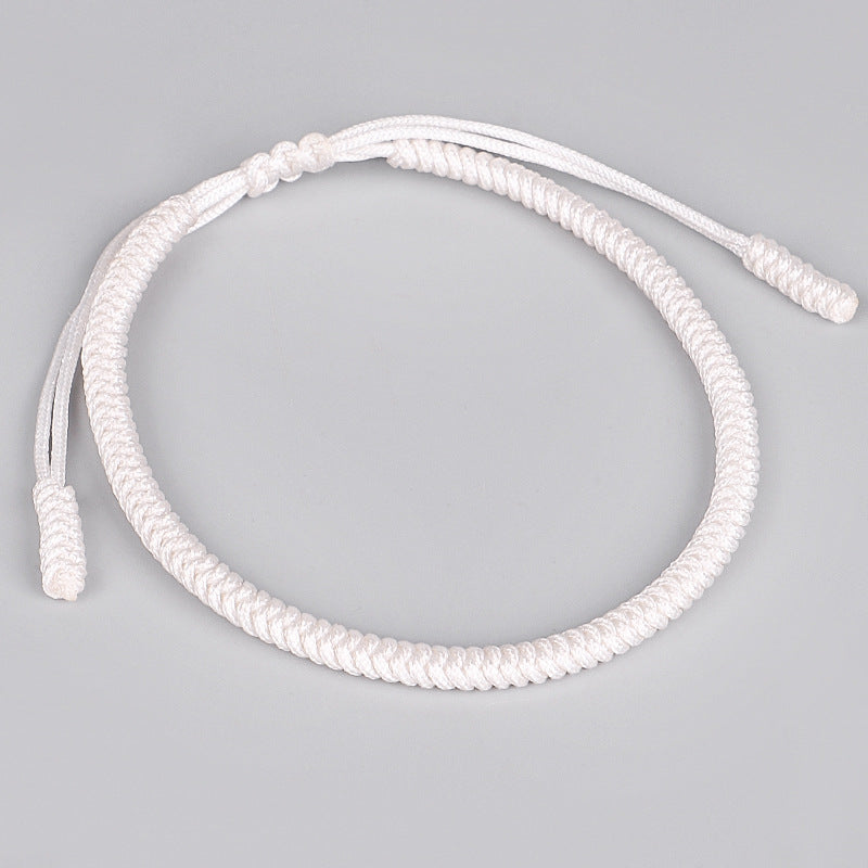 Handmade Braided Knot Bracelet Red String Literary Style Bracelet Ethnic Wind Red String