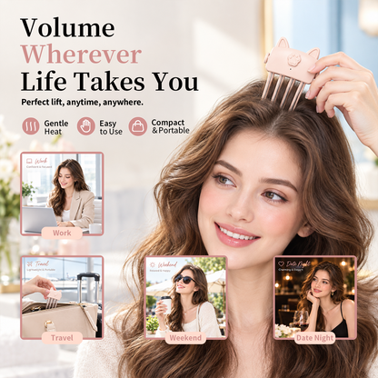 🔥Shape in 3 Seconds！👱‍♀️High Cranial Top Magic Tool！Volumizing Root Lift Clip