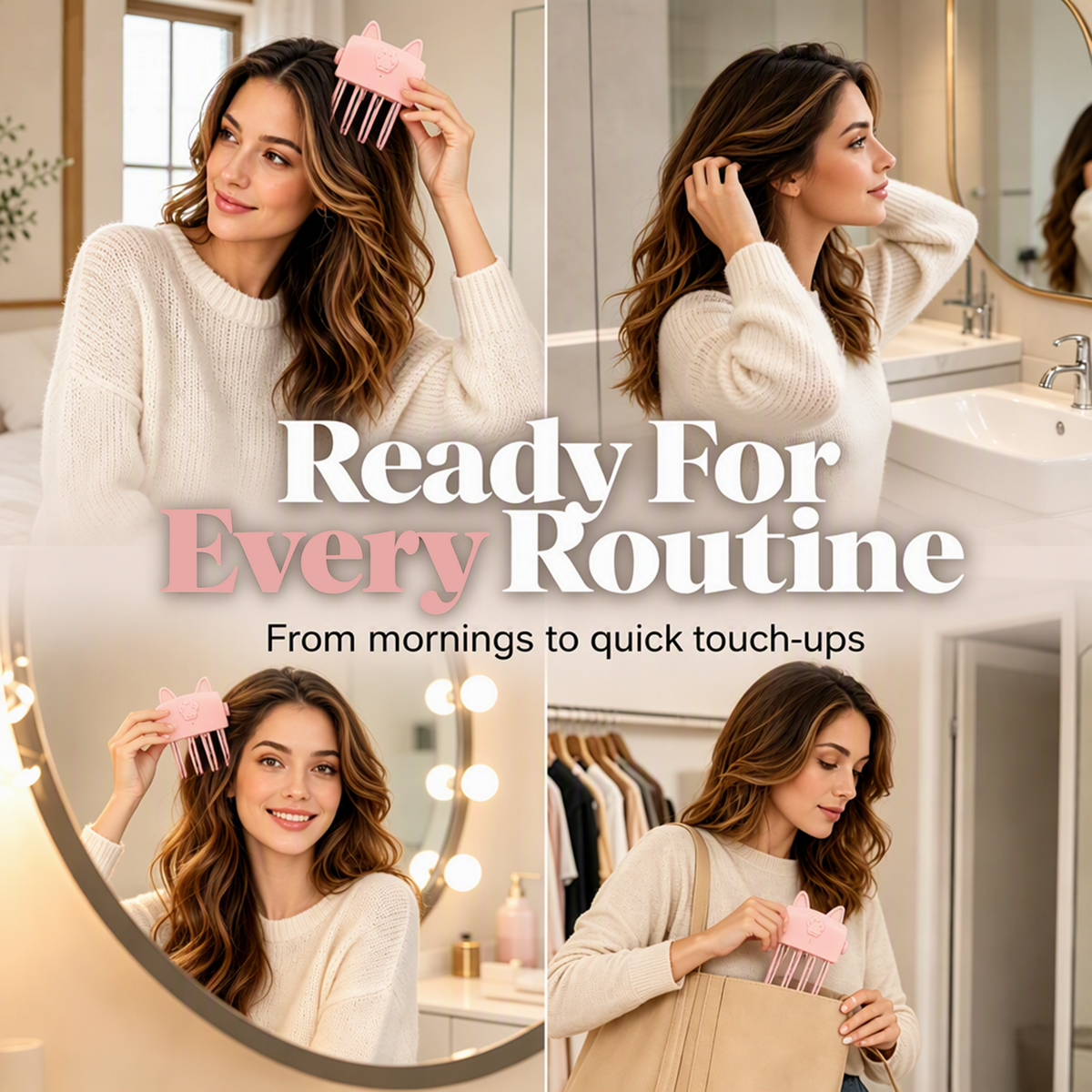 🔥Shape in 3 Seconds！👱‍♀️High Cranial Top Magic Tool！Volumizing Root Lift Clip