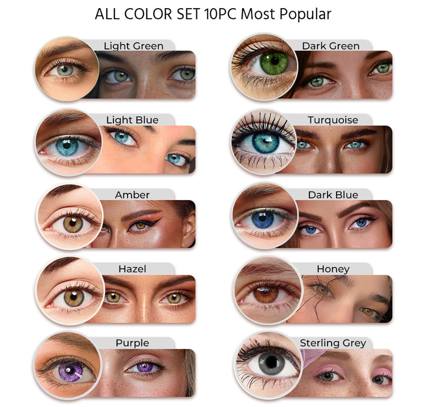 AQA™  HueShift Eye Color Drops