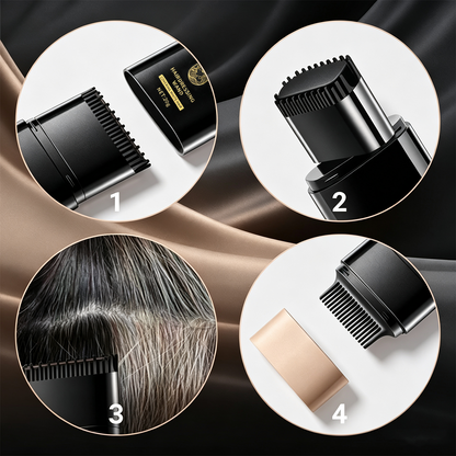 🌸 Instant Hair Color Stick – Built-In Comb & Gray Coverage – Sweat-Resistant & Mess-Free – Temporary Root Touch-Up 💄