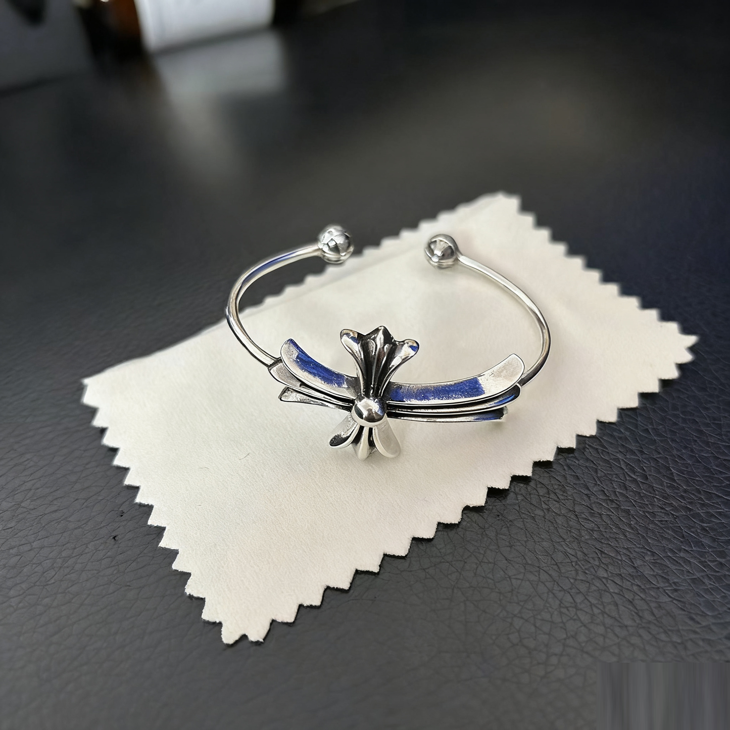 Cross Opening Retro Bracelet Skull Bullet Nail Text Sword Bracelet