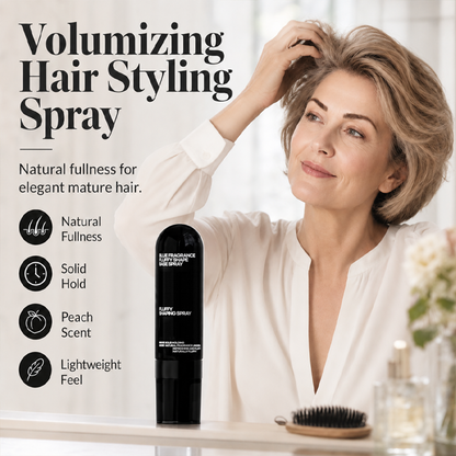 💨50% OFF NOW! Fluffy Hair Shaping Spray, Long Lasting Peach Scent Volumizing Hair Mist for All-Day Hold