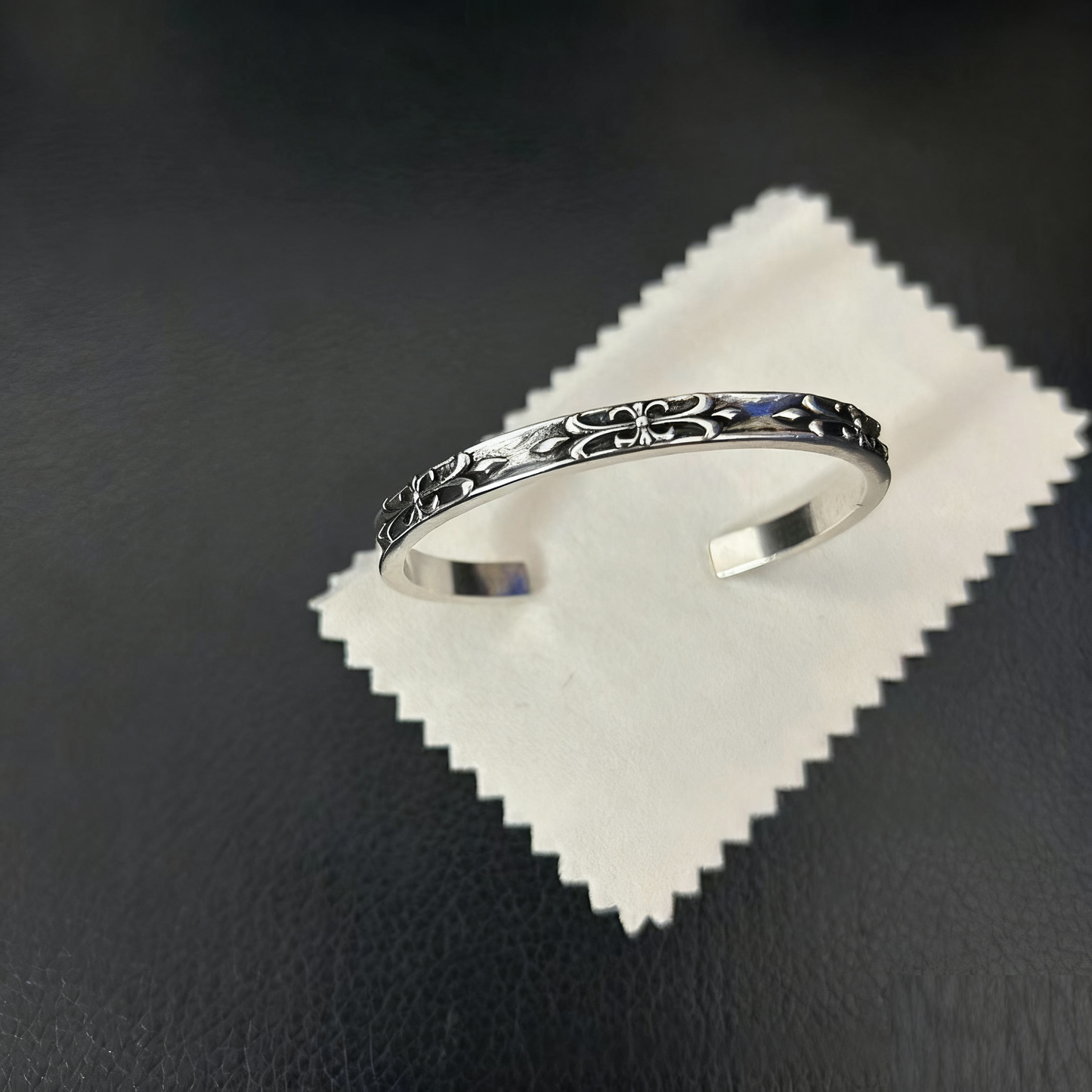 Cross Opening Retro Bracelet Skull Bullet Nail Text Sword Bracelet