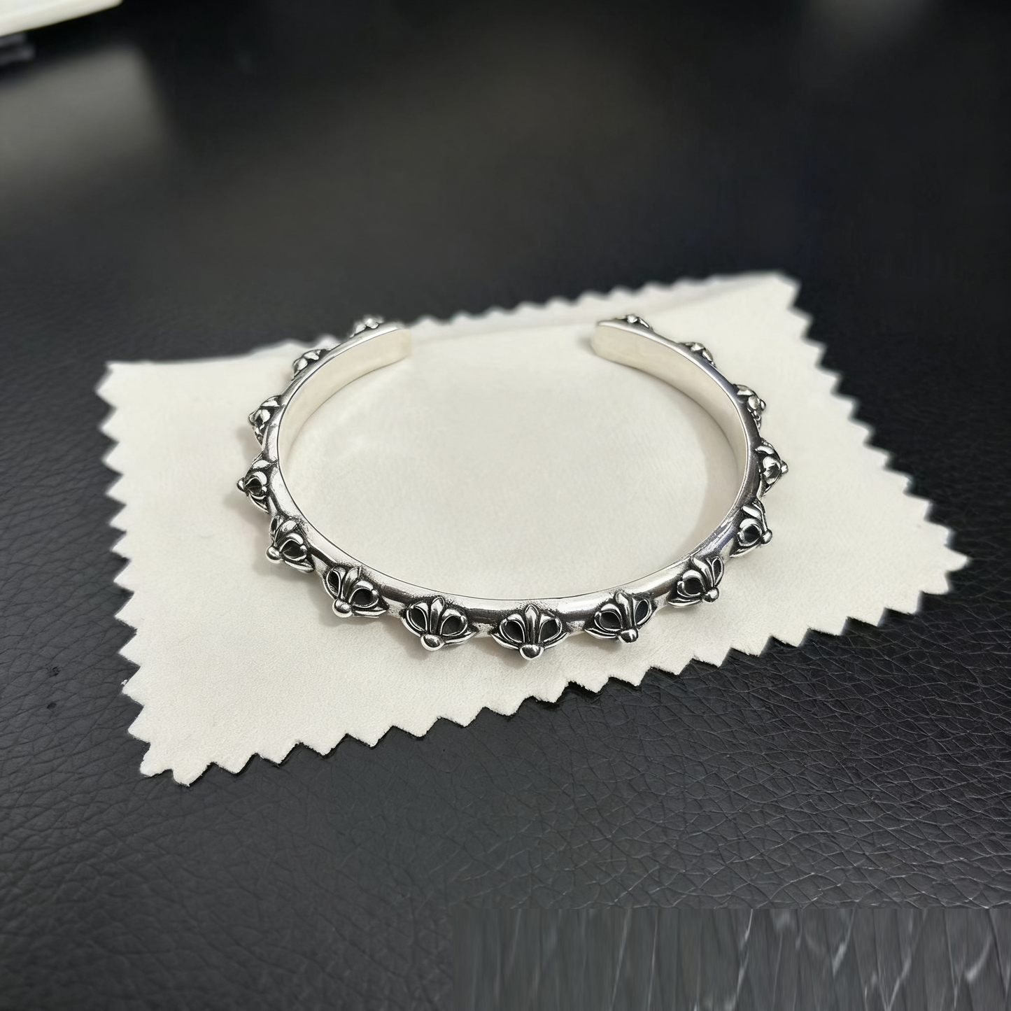 Cross Opening Retro Bracelet Skull Bullet Nail Text Sword Bracelet