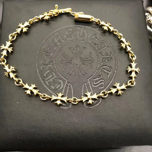 Sword Cross Flower Men and Women Handjewelry Couple Dagger Chain