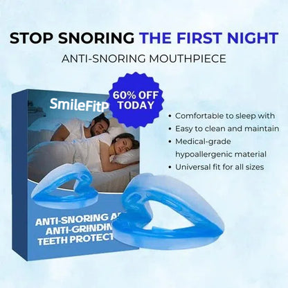PerfectSleep Solution - SmileFitPro™ Anti-Snoring & Anti-Grinding Teeth Protector