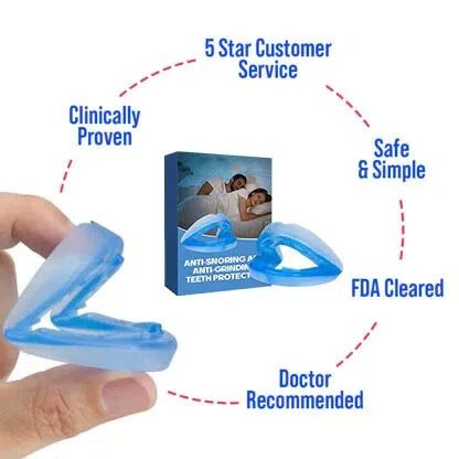 PerfectSleep Solution - SmileFitPro™ Anti-Snoring & Anti-Grinding Teeth Protector
