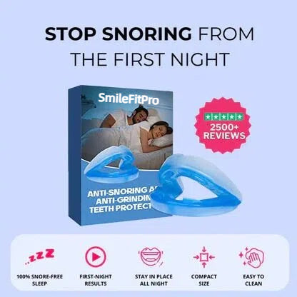 PerfectSleep Solution - SmileFitPro™ Anti-Snoring & Anti-Grinding Teeth Protector